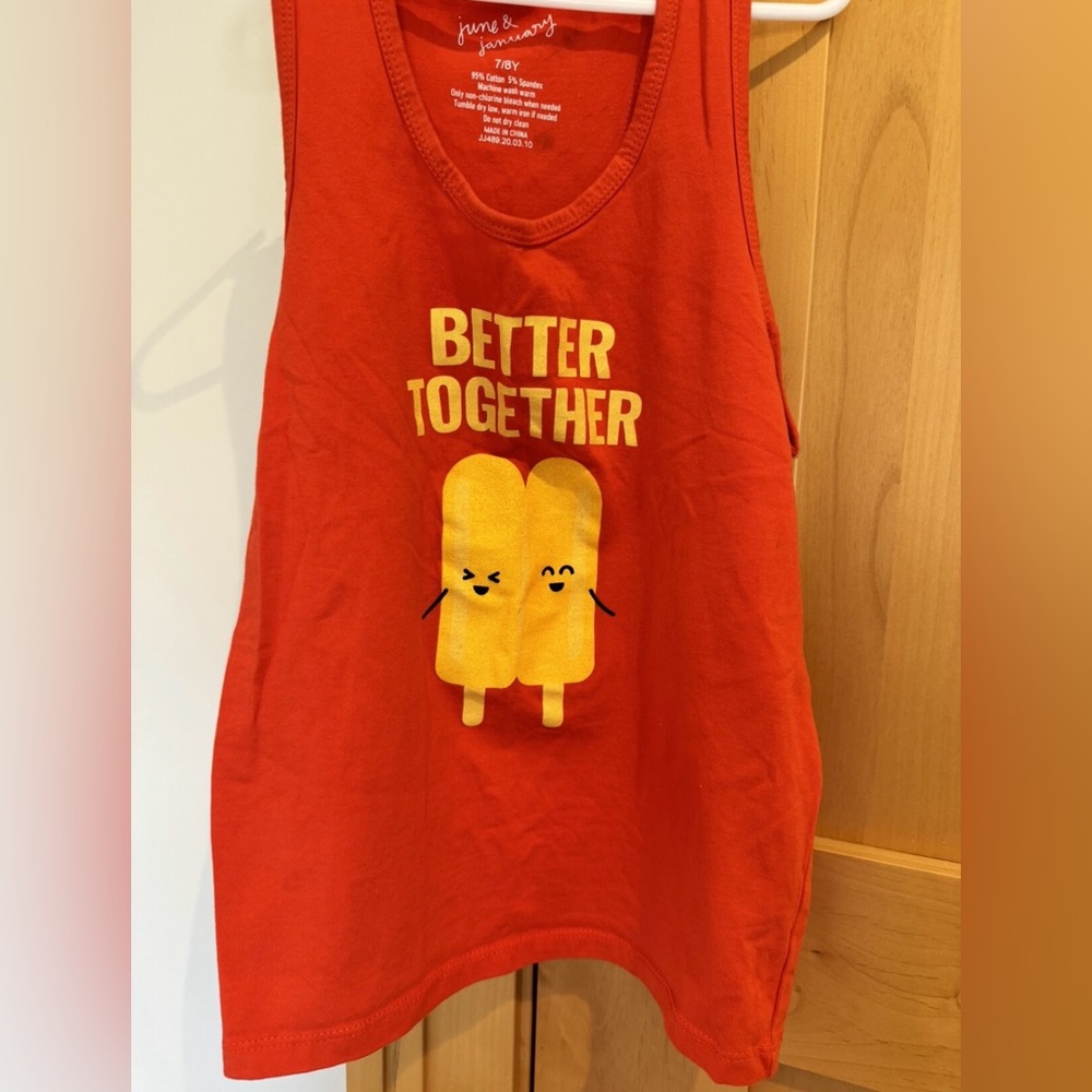 June & January Better Together tank